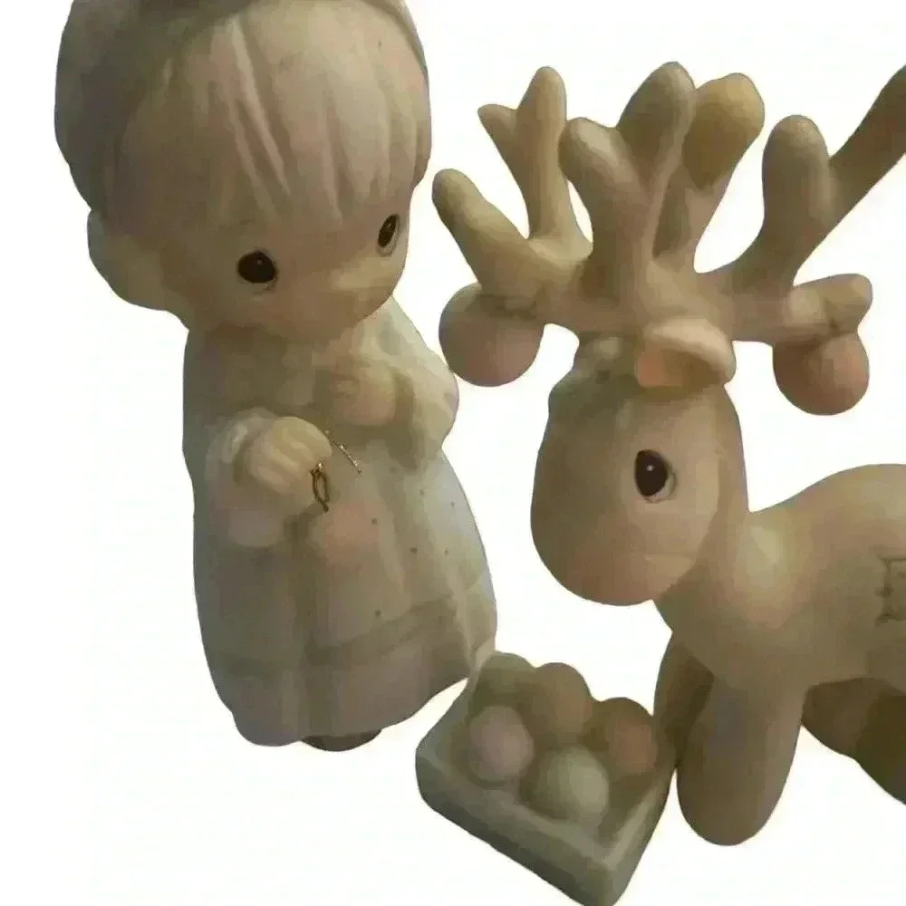 Vintage precious moments porcelain figurines